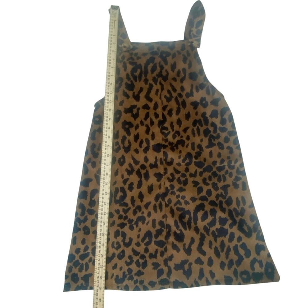 Hayden Girls Leopard Print Pinafore Jumper
Dress Size L NWT Corduroy - Picture 3 of 6